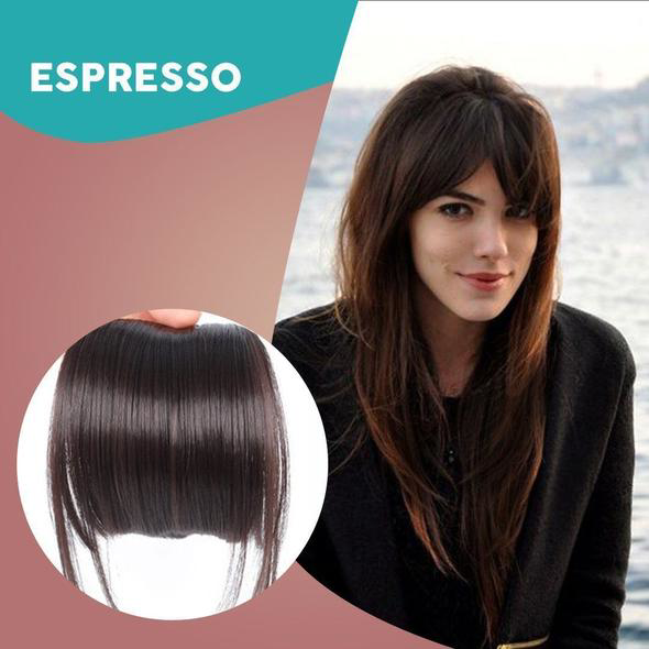 ❤️Seamless 3D Clip-In Bangs Hair Extensions
