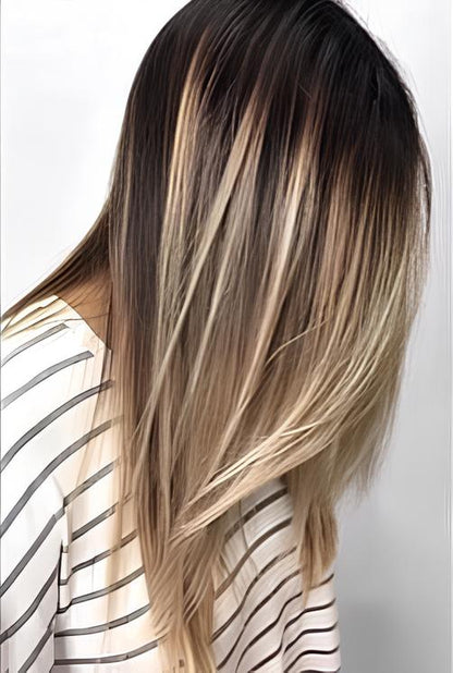 Long Face Framing Layer Hair Topper丨 Natural Volume Hair Topper 丨 Ultra-thin Base | Give You a Chic Look