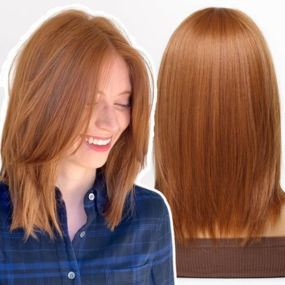Long Face Framing Layer Hair Topper丨 Natural Volume Hair Topper 丨 Ultra-thin Base | Give You a Chic Look