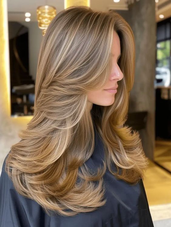 Long Face Framing Layer Hair Topper丨 Natural Volume Hair Topper 丨 Ultra-thin Base | Give You a Chic Look